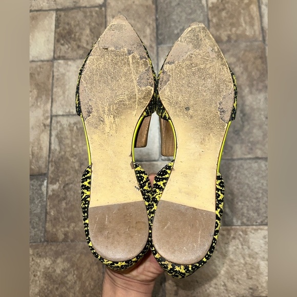J. Crew Yellow and Black Patterned Flats - Picture 5 of 7